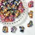 cartoon puppy family acrylic focal beads for DIY beadable pens keychains and handmade jewelry crafts