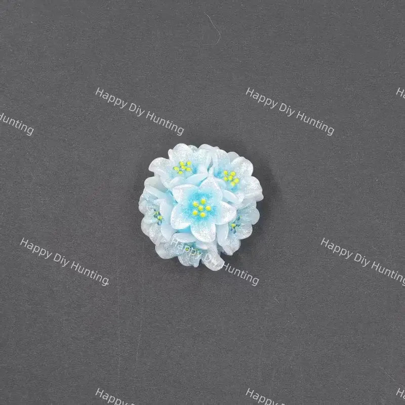 22mm 3D Flower Acrylic Beads for DIY Beadable Pens & Jewelry