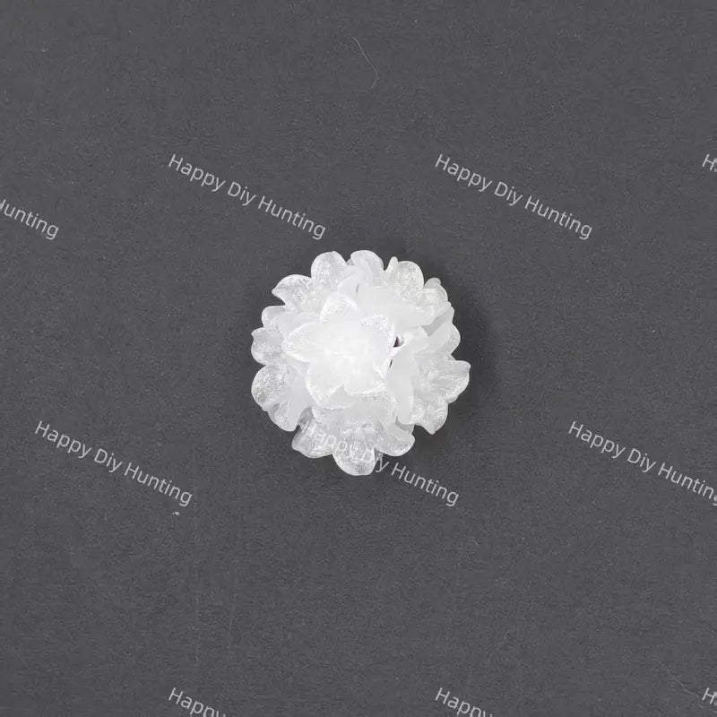 22mm 3D Flower Acrylic Beads for DIY Beadable Pens & Jewelry