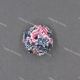 20mm 3D Flower Acrylic Beads for DIY Beadable Pens & Jewelry