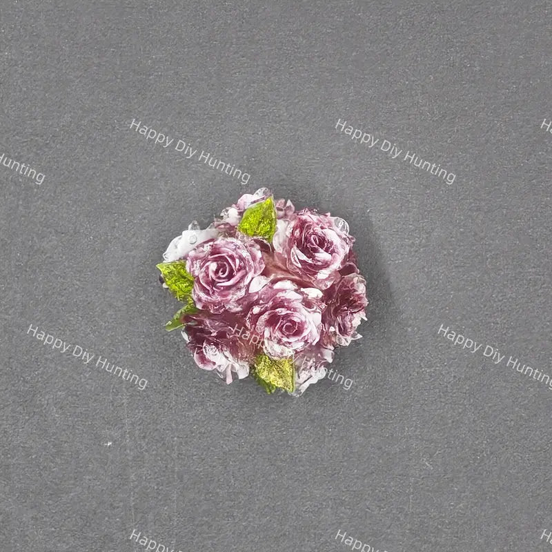 22mm 3D Flower Acrylic Beads for DIY Beadable Pens & Jewelry