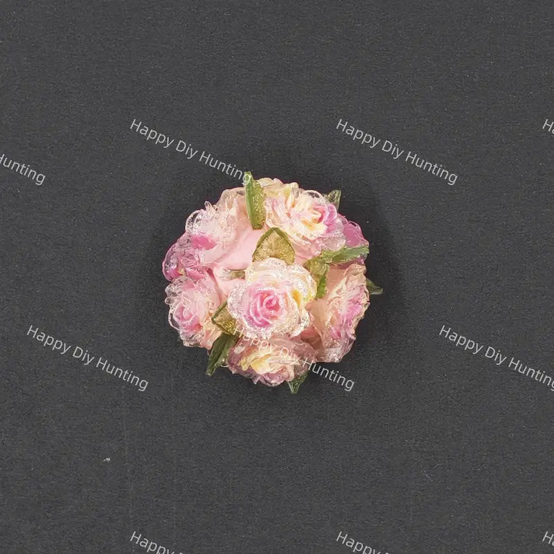 22mm 3D Flower Acrylic Beads for DIY Beadable Pens & Jewelry