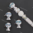 Cool  Sunglasses Snowman Focal Pen Topper