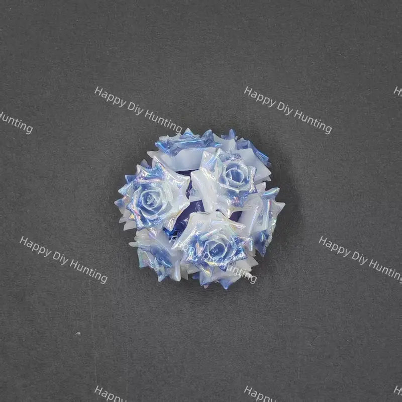 20mm 3D Flower Acrylic Beads for DIY Beadable Pens & Jewelry