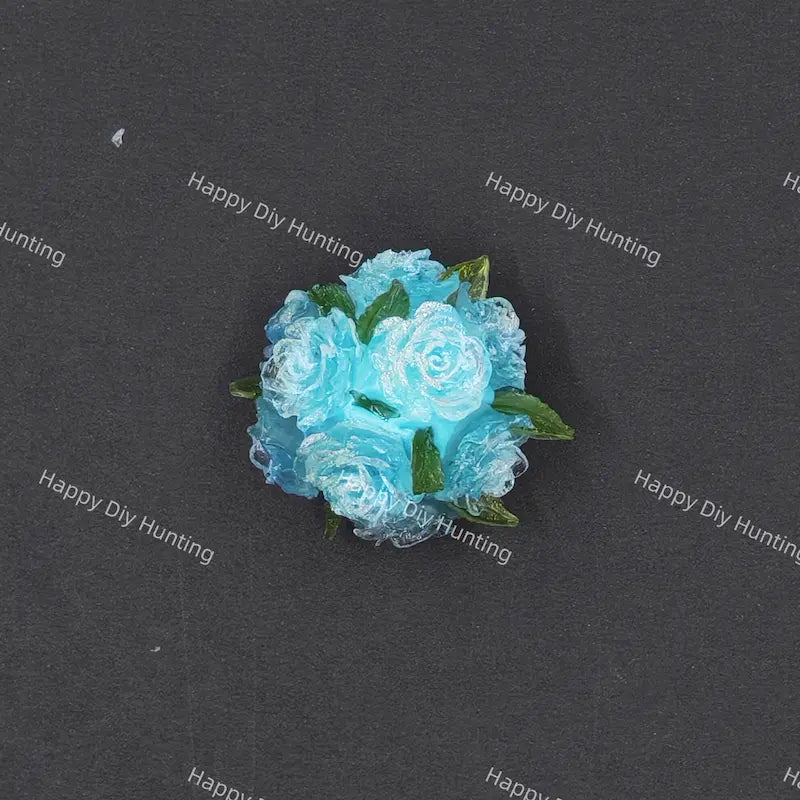 22mm 3D Flower Acrylic Beads for DIY Beadable Pens & Jewelry