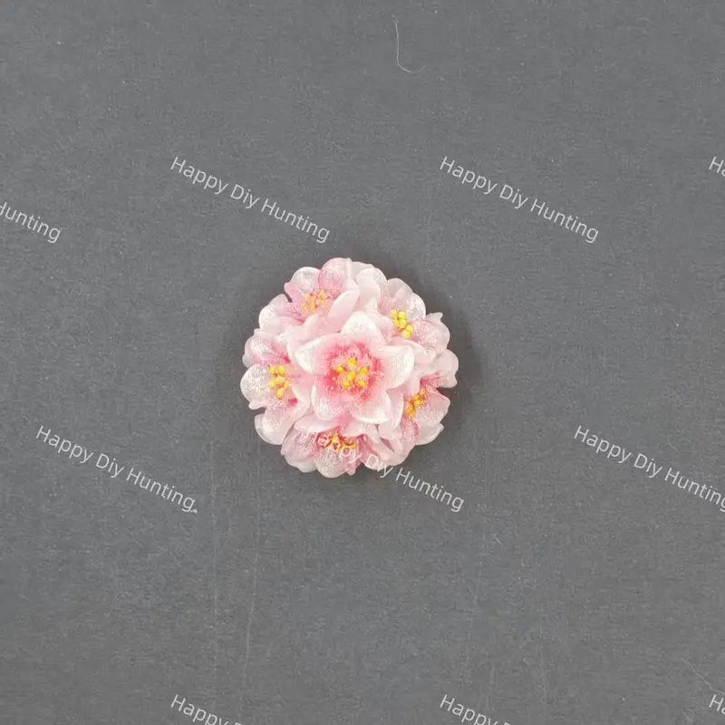 22mm 3D Flower Acrylic Beads for DIY Beadable Pens & Jewelry