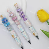 Kawaii Pastel Cross Beadable Pens Wholesale, Beadable Pens Supplies