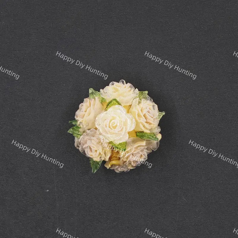 22mm 3D Flower Acrylic Beads for DIY Beadable Pens & Jewelry