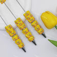 Halloween Yellow Cartoon Bird Beadable Pens Wholesale, Beadable Pens Supplies