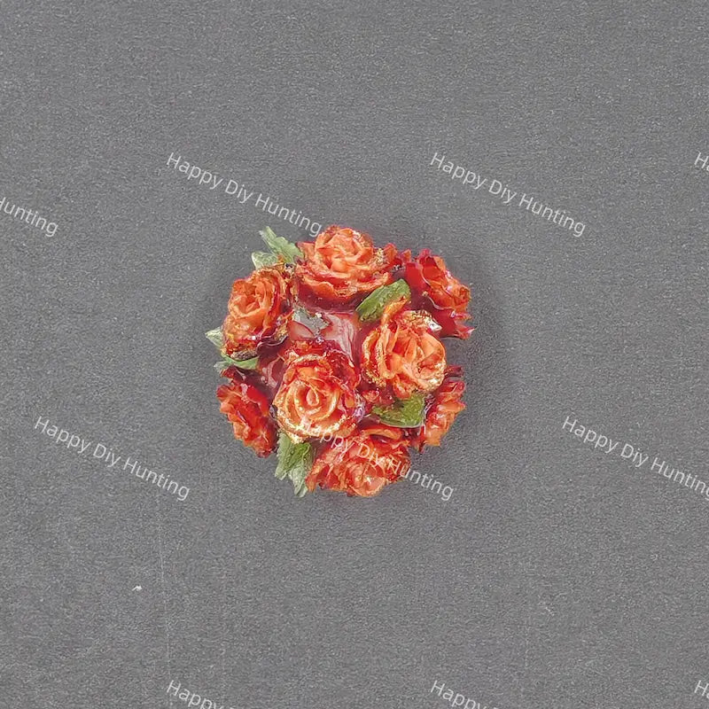 22mm 3D Flower Acrylic Beads for DIY Beadable Pens & Jewelry
