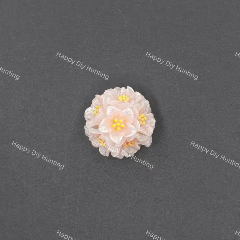 22mm 3D Flower Acrylic Beads for DIY Beadable Pens & Jewelry
