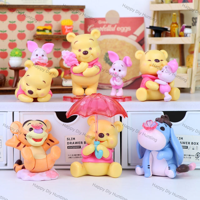 cherry blossom bear and friends character pen toppers no hole for diy beadable pen craft supplies