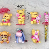 cherry blossom bear and friends character pen toppers no hole size reference for beadable pen diy projects