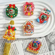 Christmas wreath stocking bell shaped acrylic focal beads for DIY beadable pens holiday craft supplies