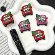 Christmas Gnome Pickup Truck 3D Silicone Focal Beads for beadable pen DIY craft projects
