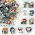 classic cartoon friends acrylic focal beads for DIY beadable pens keychains and handmade jewelry crafts