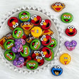 colorful furry monster friends acrylic focal beads for DIY beadable pens and jewelry crafts