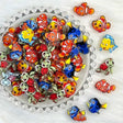 colorful ocean fish acrylic focal beads for DIY beadable pens and jewelry crafts