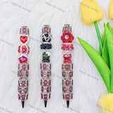 Red Mini Cola Soda Can Beadable Pen
