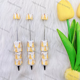 Belle Character Beadable Pen | Premium DIY Stationery Decor Supplies