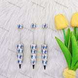 Beast Character Beadable Pen | Premium DIY Stationery Decor Supplies