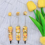 Cute Honey Bear Character Beadable Pen
