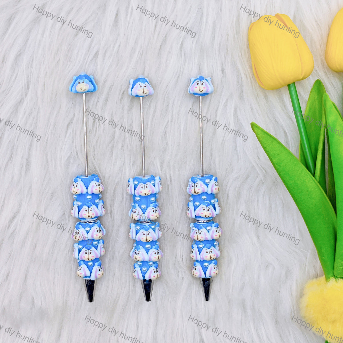 Eeyore Beadable Pen | Premium DIY Stationery Decor Suppliese