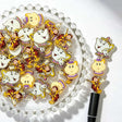 cute cartoon teapot cup acrylic focal beads for DIY pens and tea-themed jewelry crafts