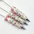 cute character friends beadable pens wholesale for DIY custom craft projects and collectible stationery