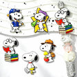Cute White Cartoon Dog Acrylic Focal Beads for custom beadable pen handmade DIY craft projects