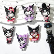 Dark Sweet Horned Character Acrylic Focal Beads for custom beadable pen handmade DIY craft projects