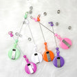 DIY beadable badgereel Focal Beads for Pens