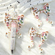 Dog Character Dinosaur Gift Box Print Bow Silicone Focal Beads for custom beadable pen handmade DIY craft projects