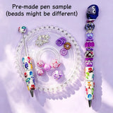 emotion cartoon character pen toppers no hole size view for diy beadable pens craft supplies