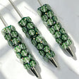 green coffee logo printed wholesale beadable pens compatible with all focal beads and pen toppers for diy writing craft