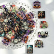Halloween witch character acrylic focal beads for DIY pens and spooky jewelry crafts