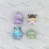 happy monster co character pen toppers no hole for diy beadable pens craft supplies