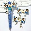 horror cartoon character bow silicone focal beads for DIY beadable pens and spooky crafts