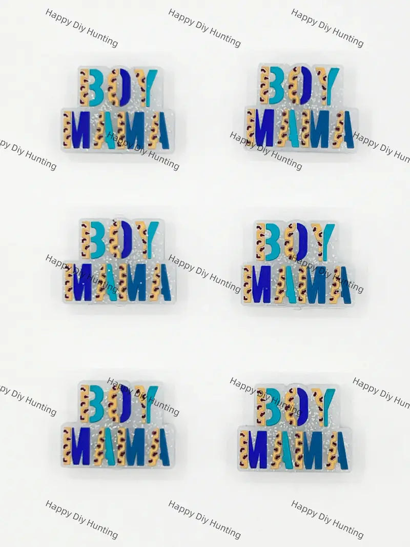 Boy Mama Silicone Focal Beads Wholesale | Beads for Pens