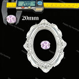 Lavender purple bow heart rhinestone beads 20mm, ornate craft beads for beadable pen DIY supplies