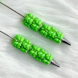 lime Richard beadable pens for DIY custom crafts and personalized pens