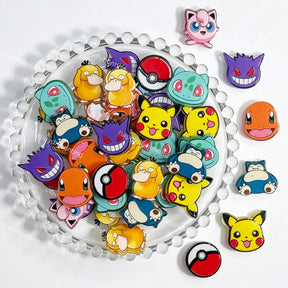 mixed cartoon monsters acrylic focal beads for DIY beadable pens and jewelry crafts