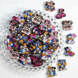 mixed cartoon mouse and duck acrylic focal beads for DIY beadable pens and jewelry crafts