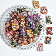 mixed cute kitten cat acrylic focal beads for DIY beadable pens and jewelry crafts