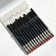 Close‑up view of multicolor ink beadable pen replacement refills for diy craft pens