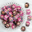 multicolor western cowboy acrylic focal beads for DIY beadable pens and jewelry crafts
