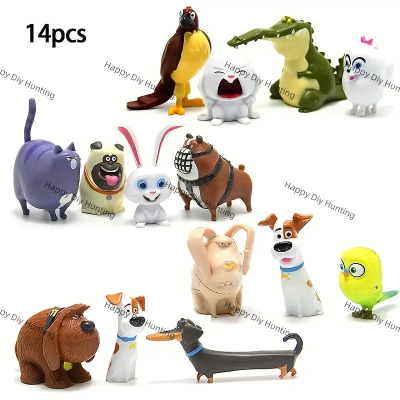 new zoo anime character statue Pen topper