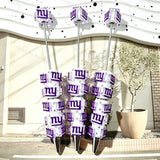 NY Letter Glitter Silicone Focal Beads purple white glitter letter bead for bead pen DIY craft