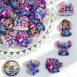 pink blue alien cartoon acrylic focal beads for DIY beadable pens keychains and handmade jewelry crafts