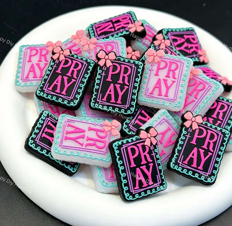 pray halloween silicone focal beads for DIY pens and handmade jewelry crafts